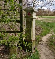 An old coal tax post, found at the entrance to Little Farleigh Common, one of many boundary markers around Croydon